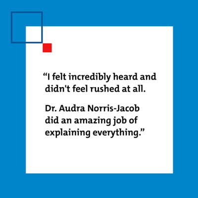 Audra Norris-Jacobs review